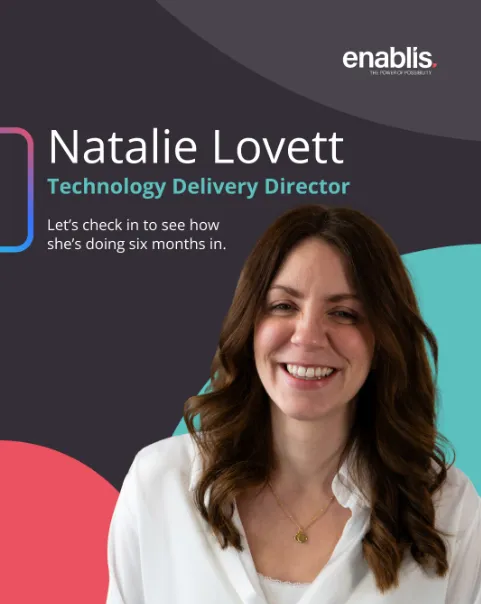 Natalie Lovett Technology Delivery Director