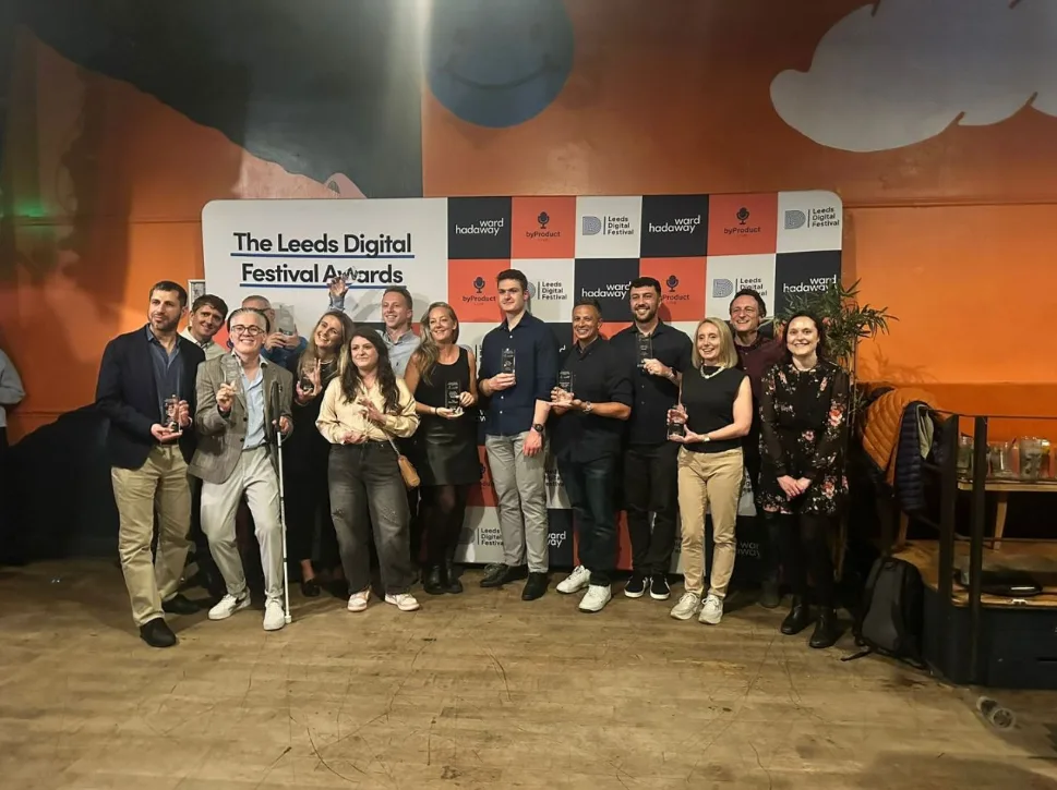 Sarah Pawson named Entrepreneur of the Year at Leeds Digital Festival Awards